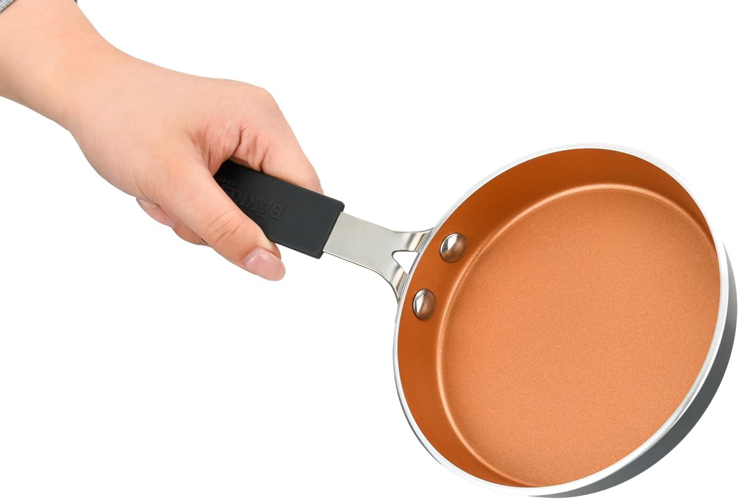 Lifemaster Lifemaster Steel Non-Stick Skillet with Lid