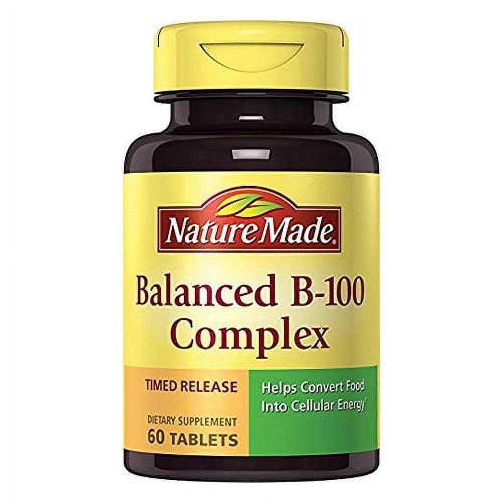 Adult Gluten-Free B Complex Vitamin Tablets - 60 Count