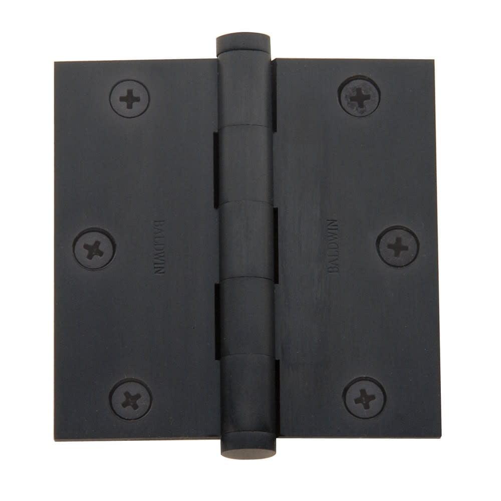 Baldwin 3.5" H x 3.5" W Butt Bearing Single Door Hinge