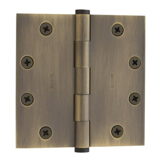 Baldwin 4.5" H x 4.5" W Butt Bearing Single Door Hinge