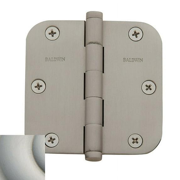 Baldwin 3.5" H x 3.5" W Butt Bearing Single Door Hinge