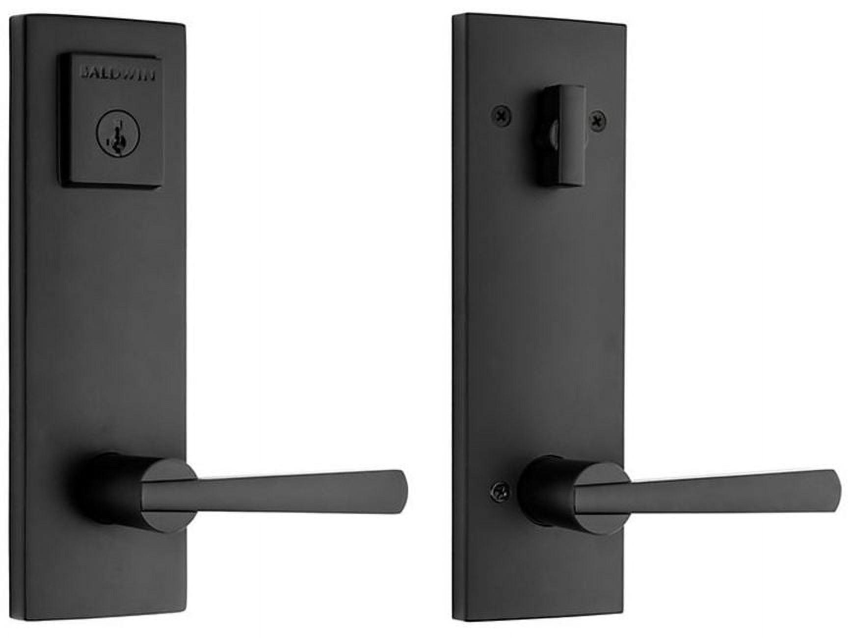 Spyglass Handleset with Deadbolt and Door Lever