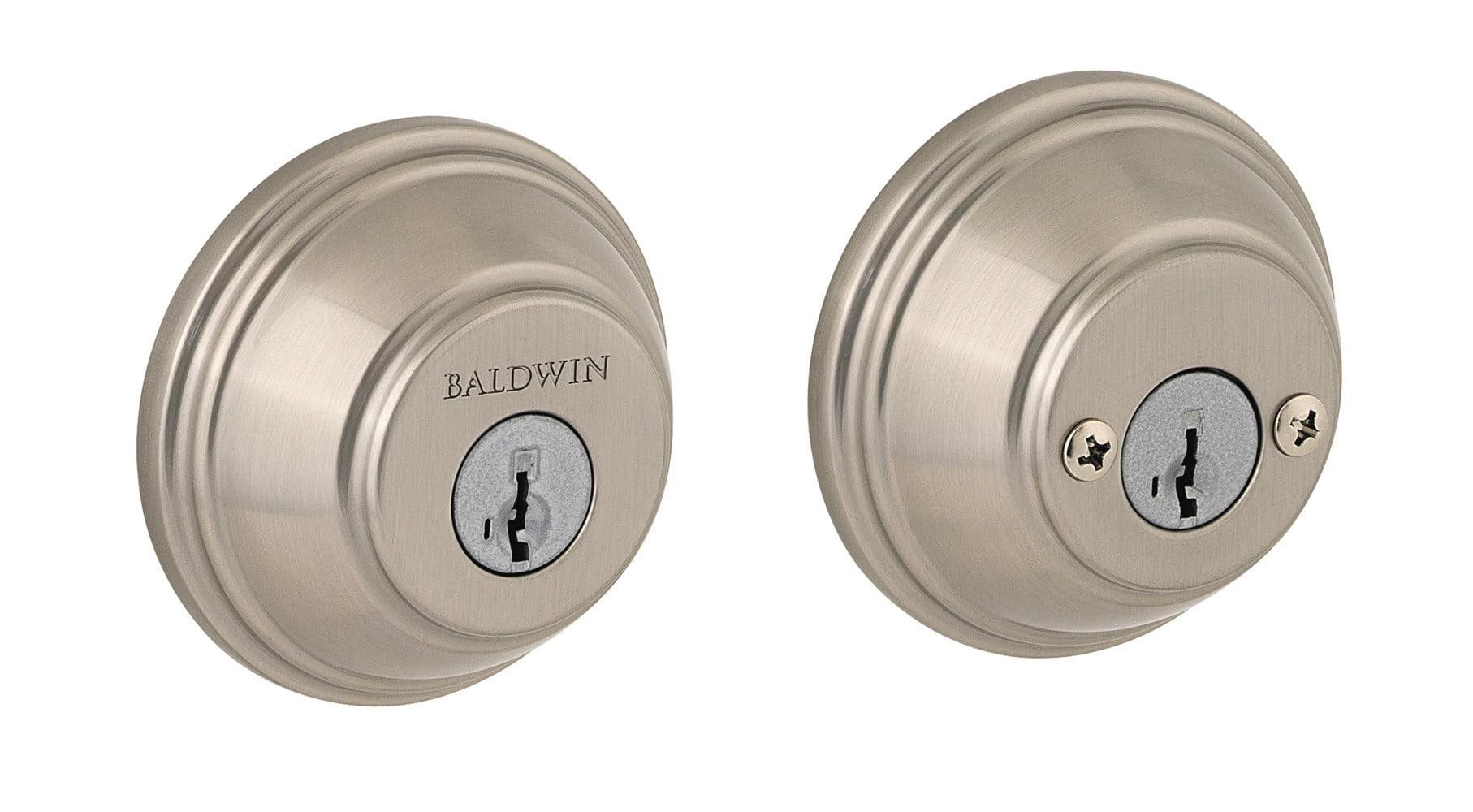 Prestige 385 Round Double Cylinder Deadbolt with SmartKey