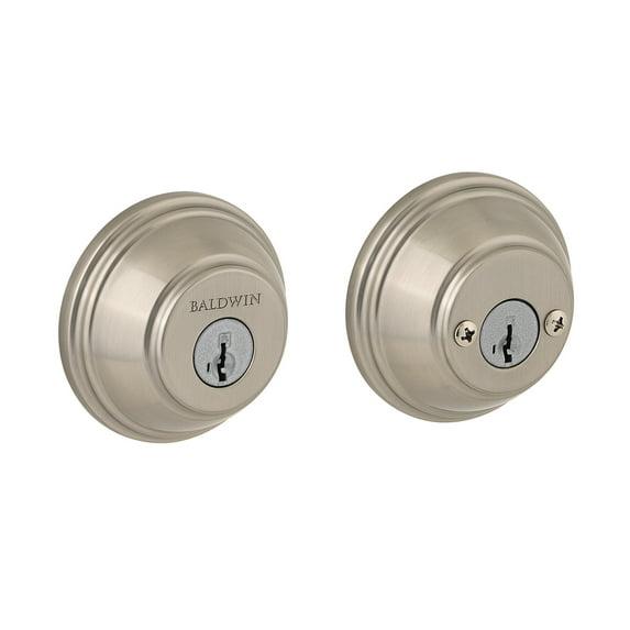 Baldwin Prestige 385 Round Double Cylinder Deadbolt with SmartKey