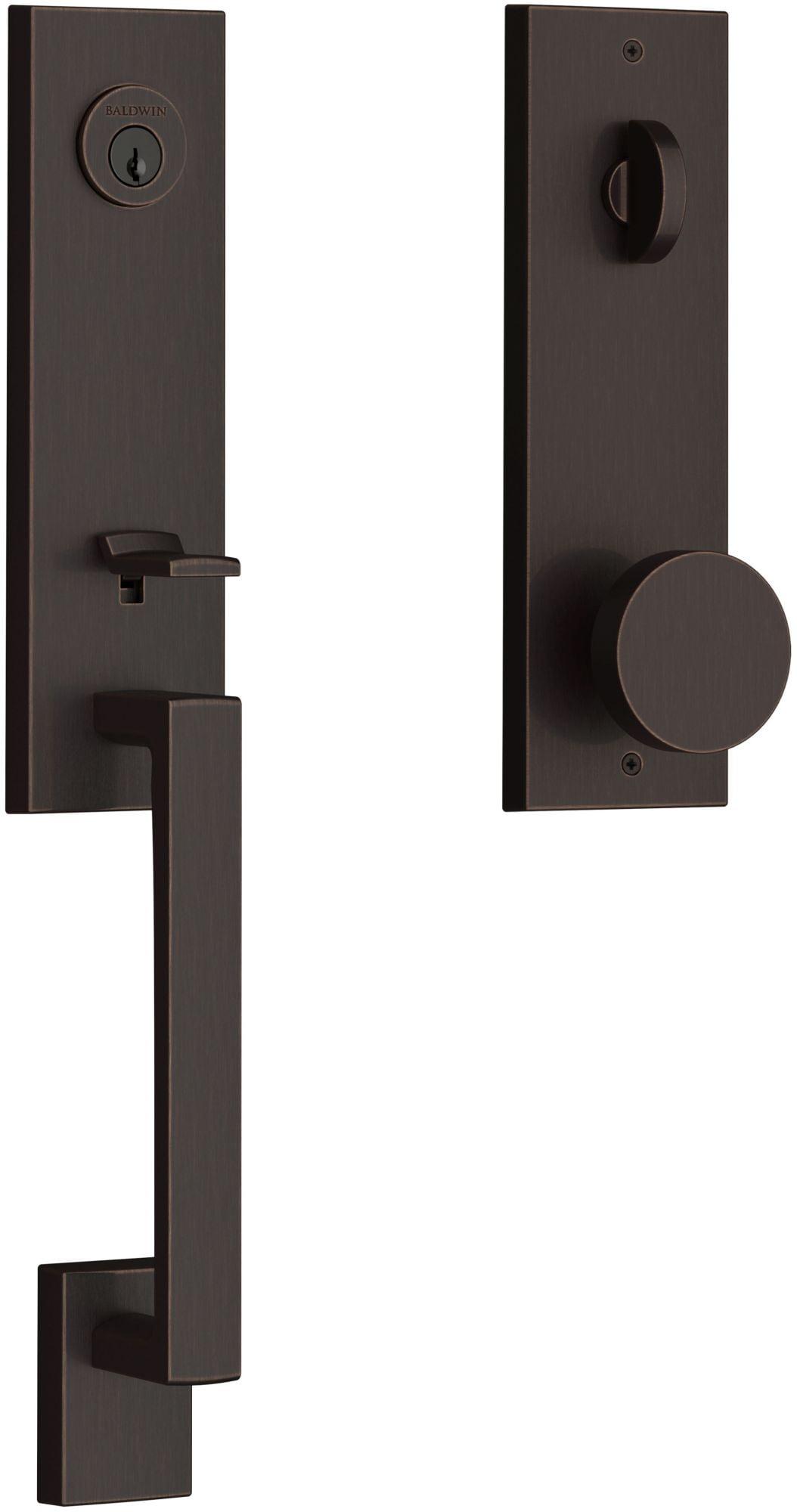 Baldwin Seattle Handleset, Contemporary Knob