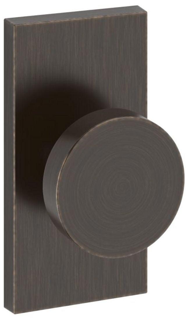 Baldwin Ps.Con.Cfr Contemporary Passage Door Knob Set - Bronze