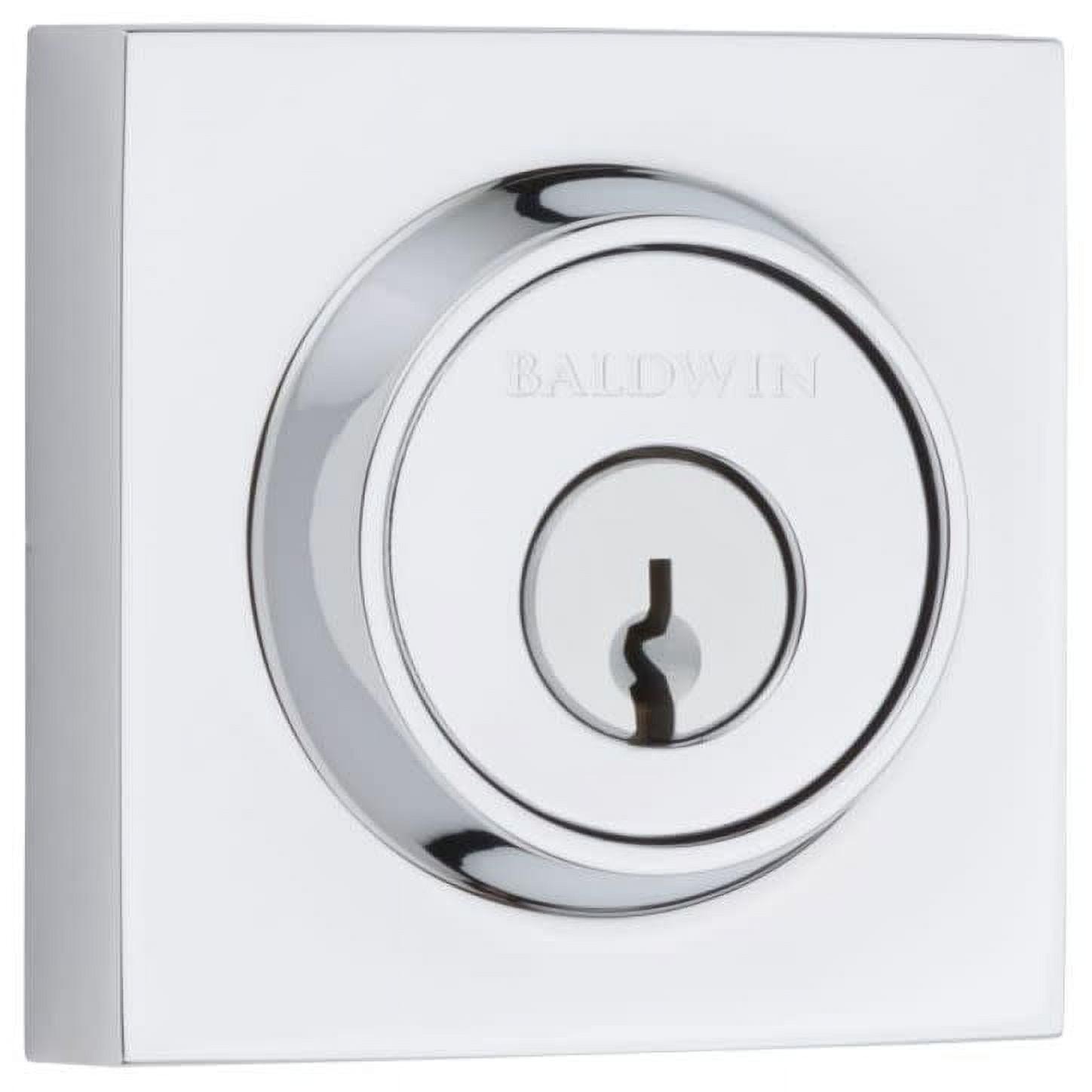 Contemporary Single Cylinder Deadbolt with Smartkey
