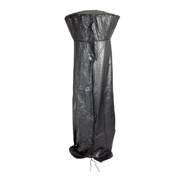 Balken Home Fire Sense Outdoor Full Length Patio Heater Vinyl Cover, Black