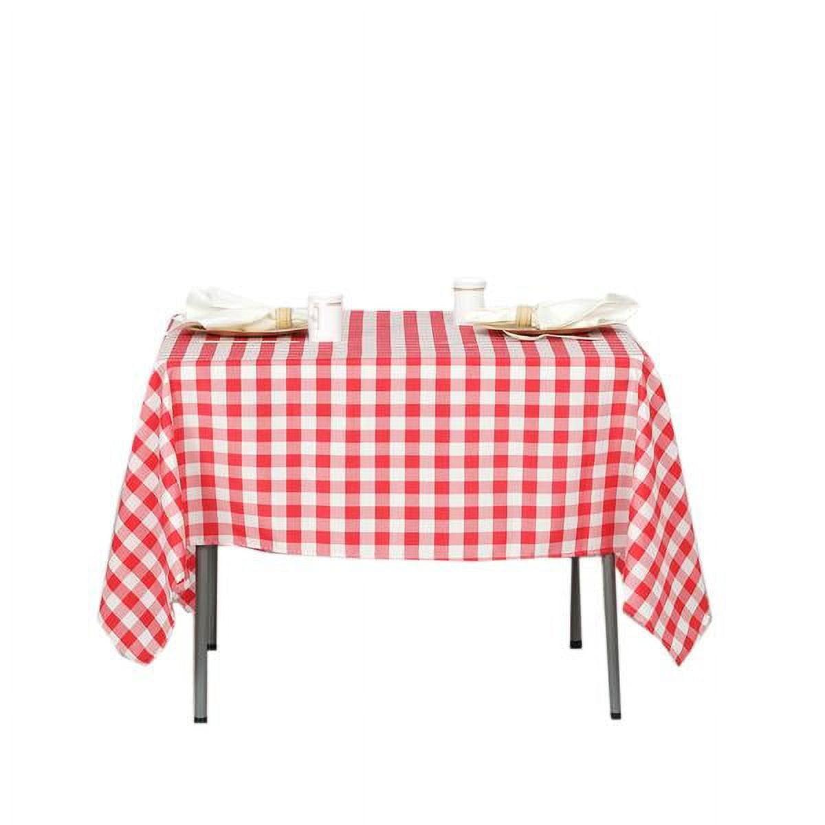Loon Peak® Salerno Buffalo Plaid Tablecloth & Reviews | Wayfair