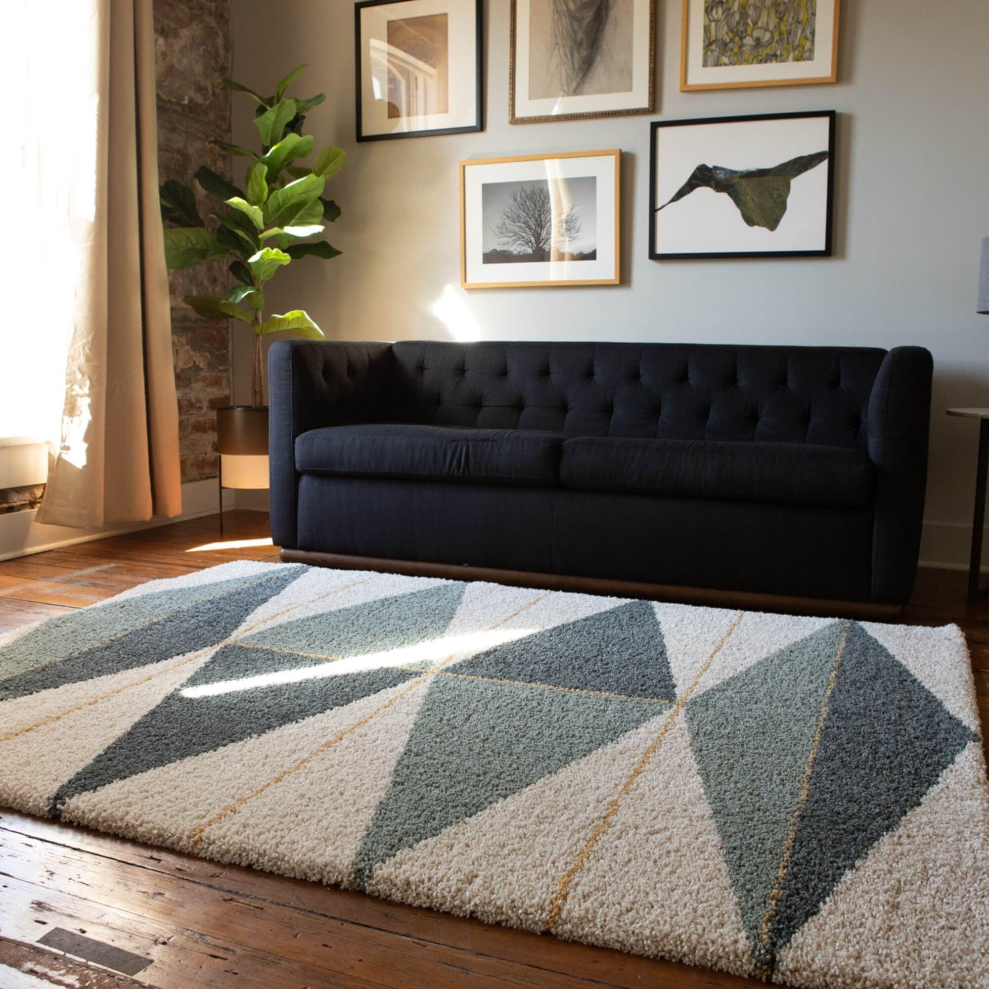 Levine Mid-Century Modern Geometric Rug - Balta Rugs