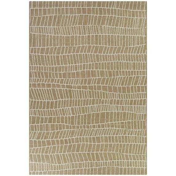 Balta Siegel Modern Geometric Indoor/Outdoor Area Rug 7'10" x 10' - Tan