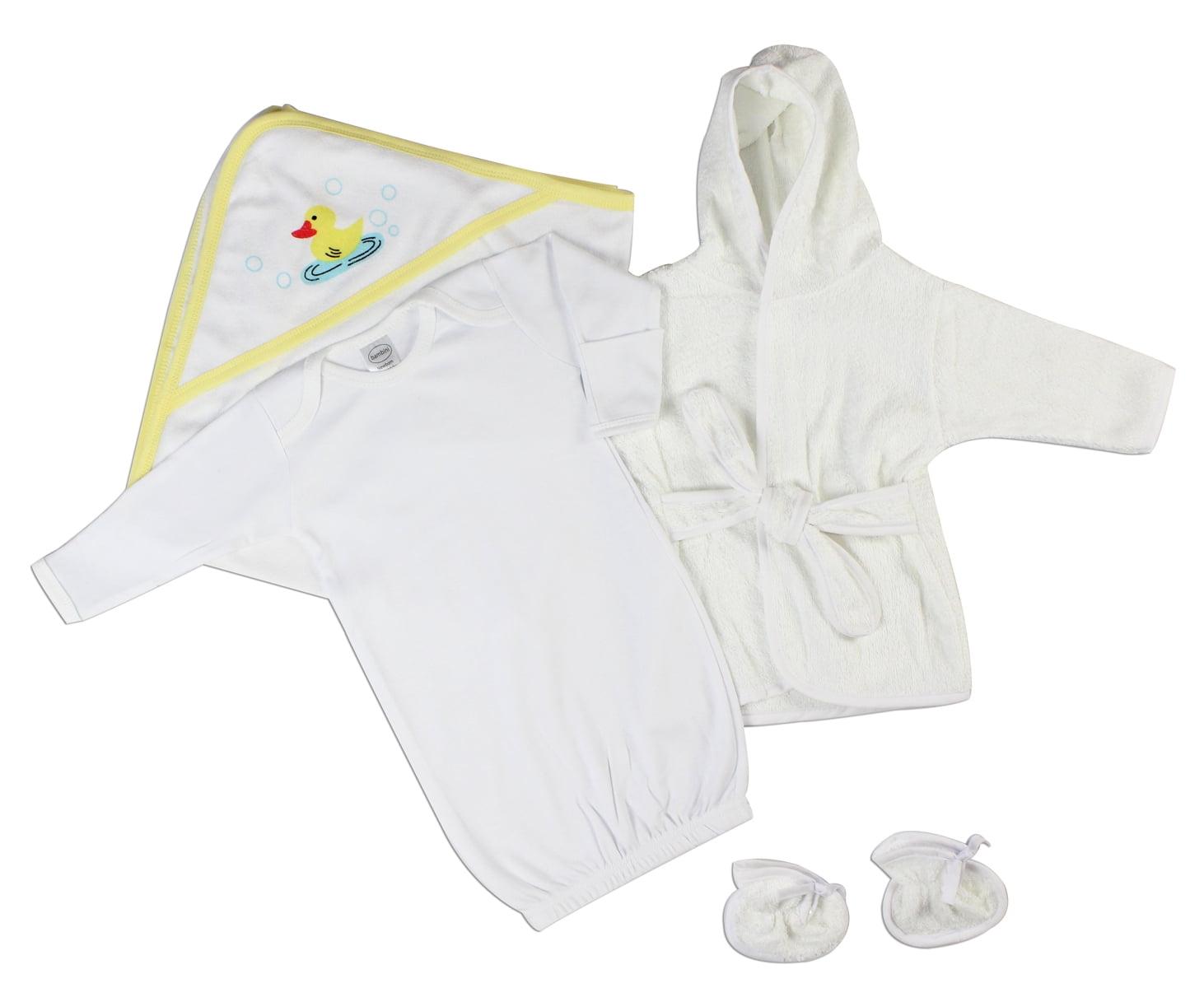 Bambini Cotton Ribbed Bath Towels