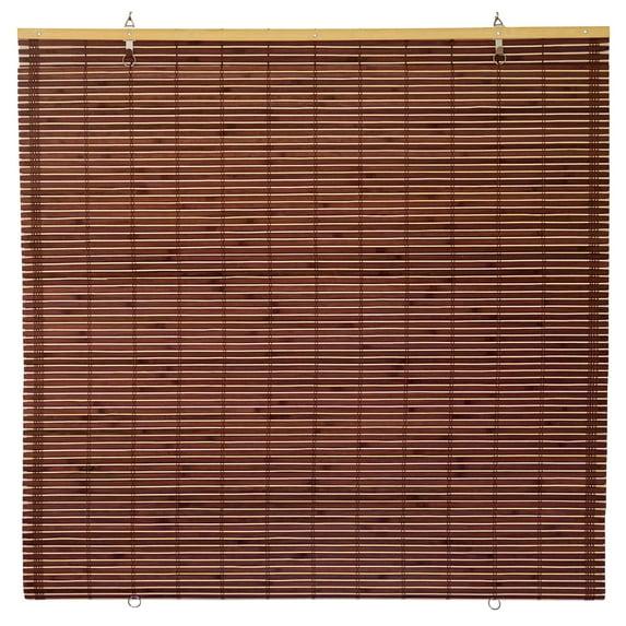 Bamboo Cordless Window Shade - Mahogany 60" W