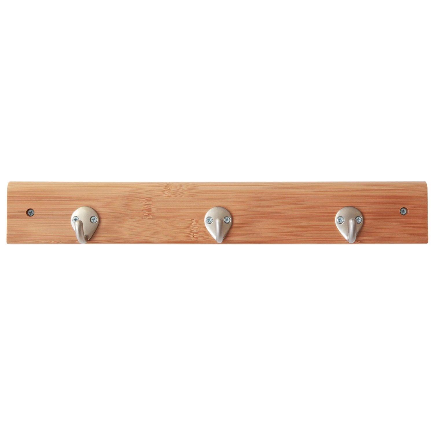 Bamboo Stainless Steel Wall Mounted Towel Hook