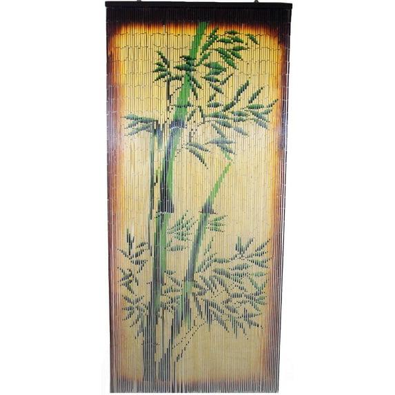 World Menagerie Belia Bamboo Semi Sheer Curtain Single Panel
