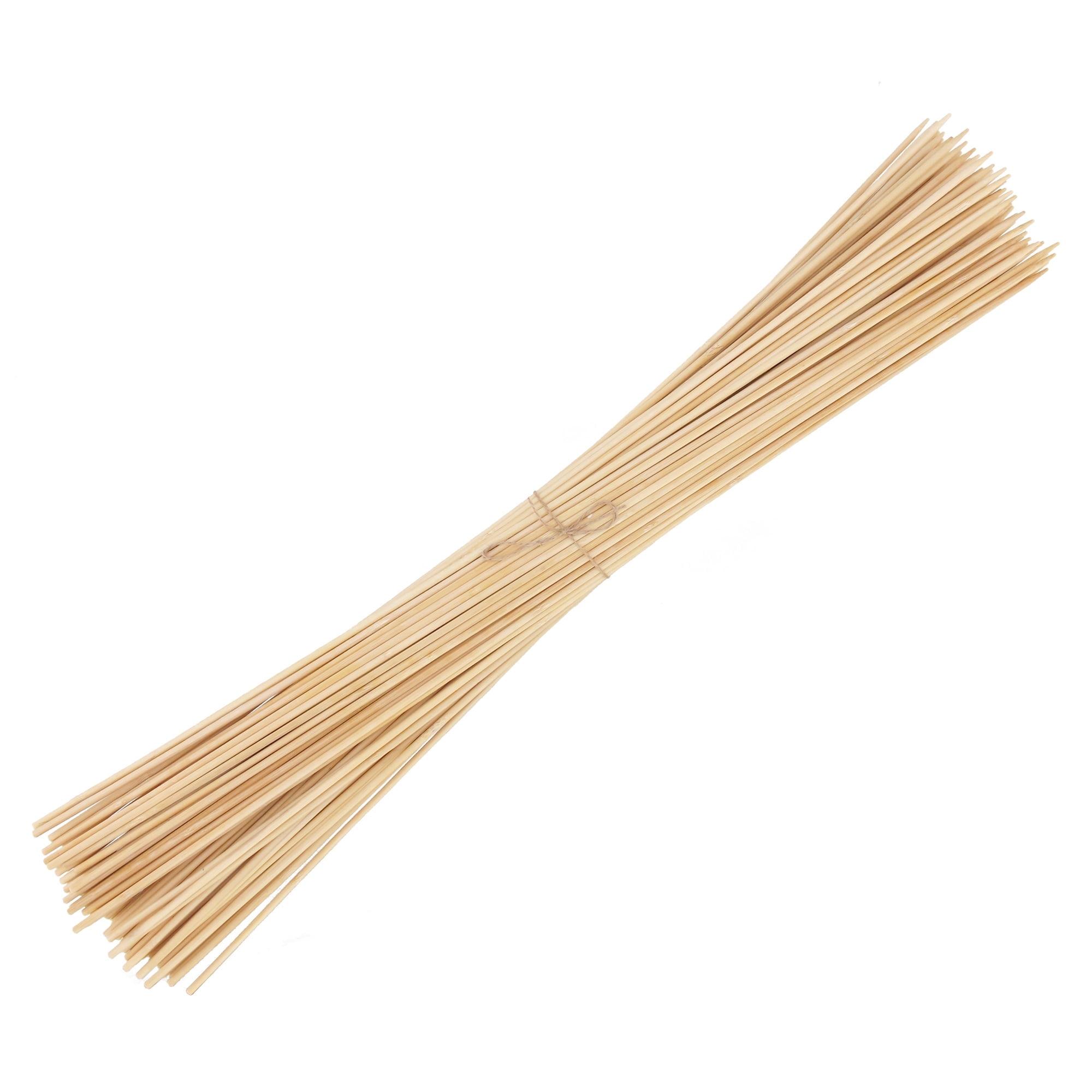 BambooMN 5mm Semi-Point Multipurpose Bonfire Roasting Bamboo Skewers - 24" (61cm) - 1,000 Pieces