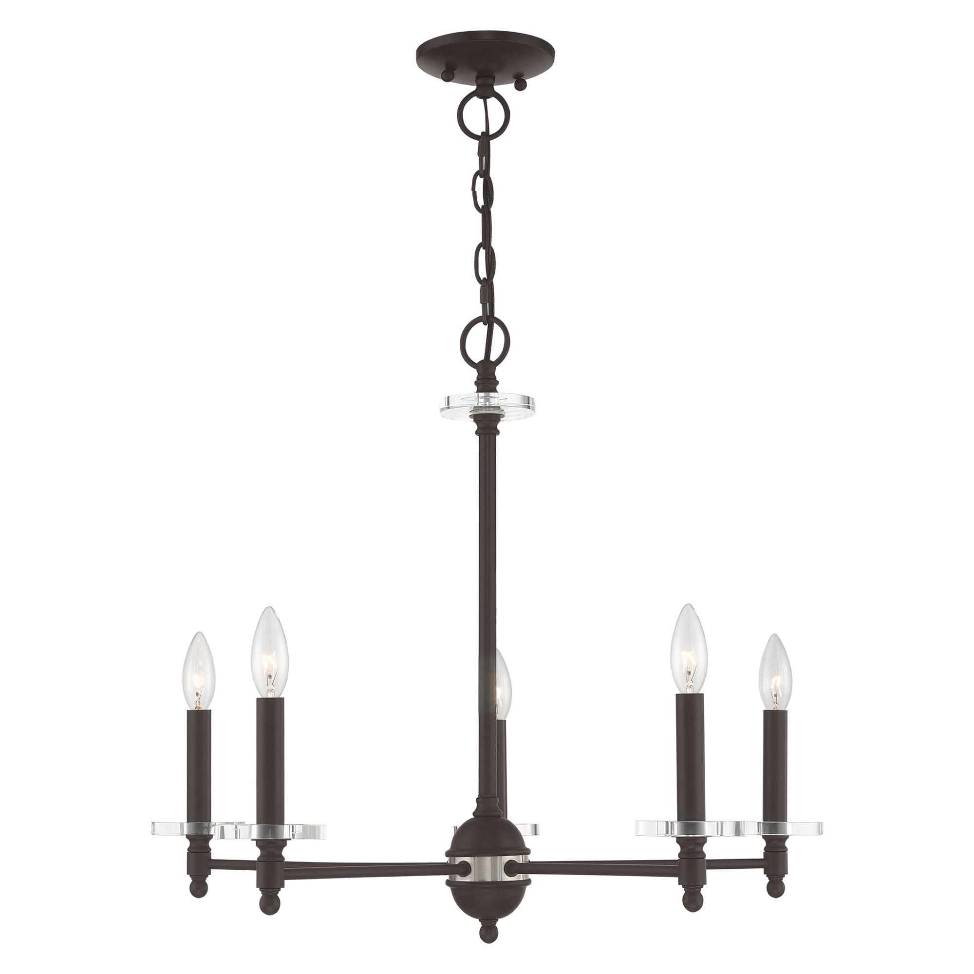 Livex Lighting Bennington 5 - Light Chandelier in  Bronze