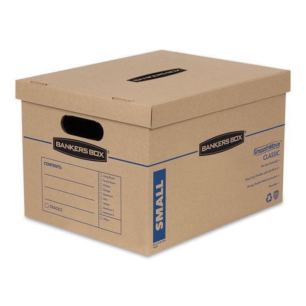 Eco-Friendly 15" Kraft Corrugated Moving Box with Lift-Off Lid - 15 Pack
