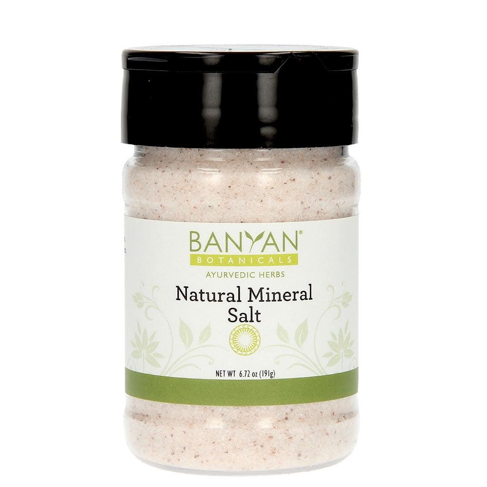 Banyan Botanicals Organic Natural Mineral Rock Salt Spice Jar