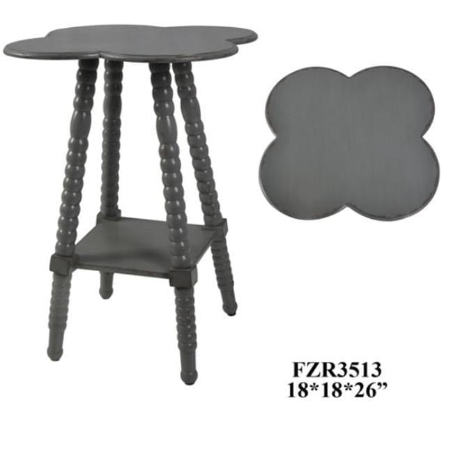 Bungalow Rose Clover Shaped Accent_End Table