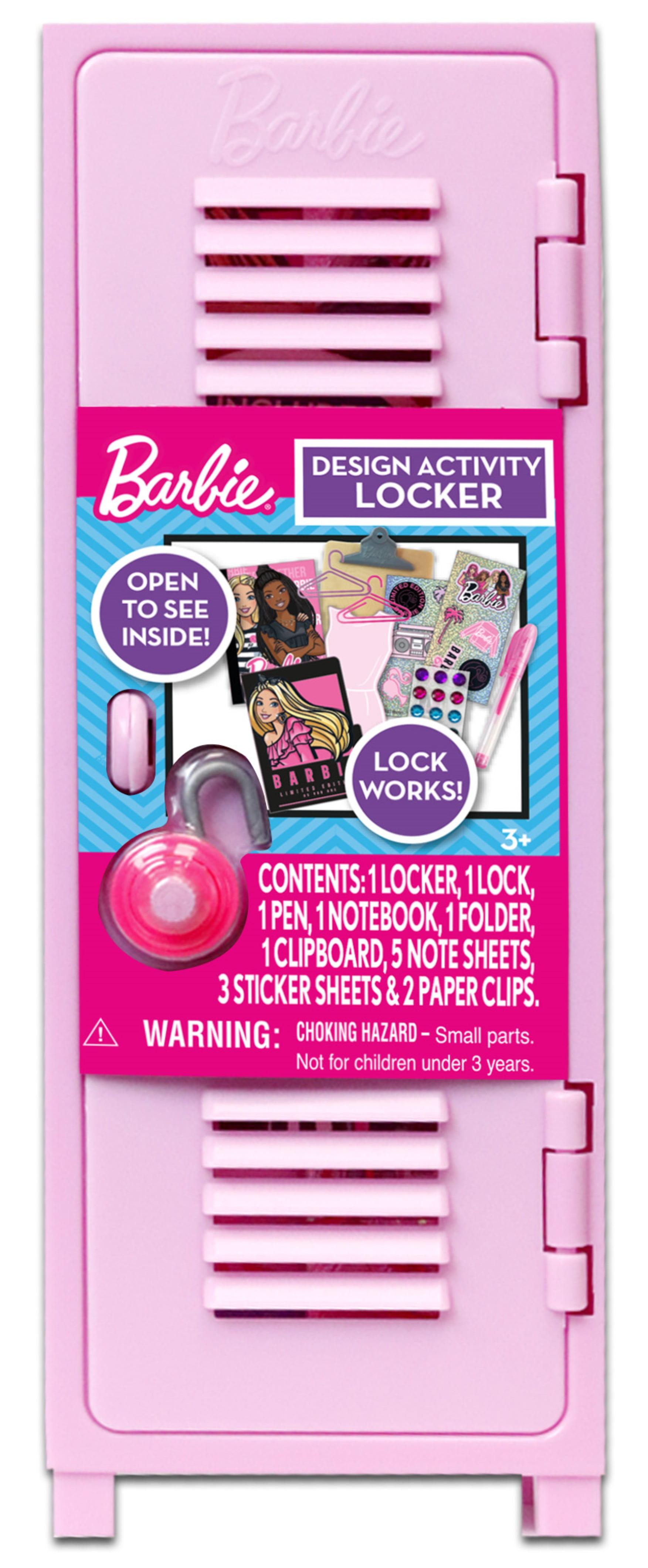 Barbie Design Activity Locker