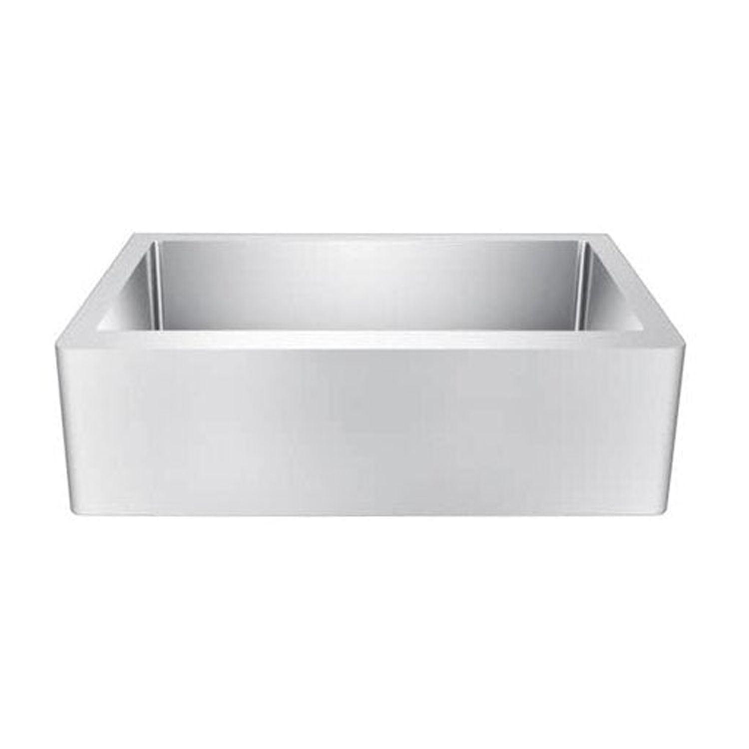 Adelphia 27'' L Farmhouse / Apron Single Bowl Stainless Steel Kitchen Sink