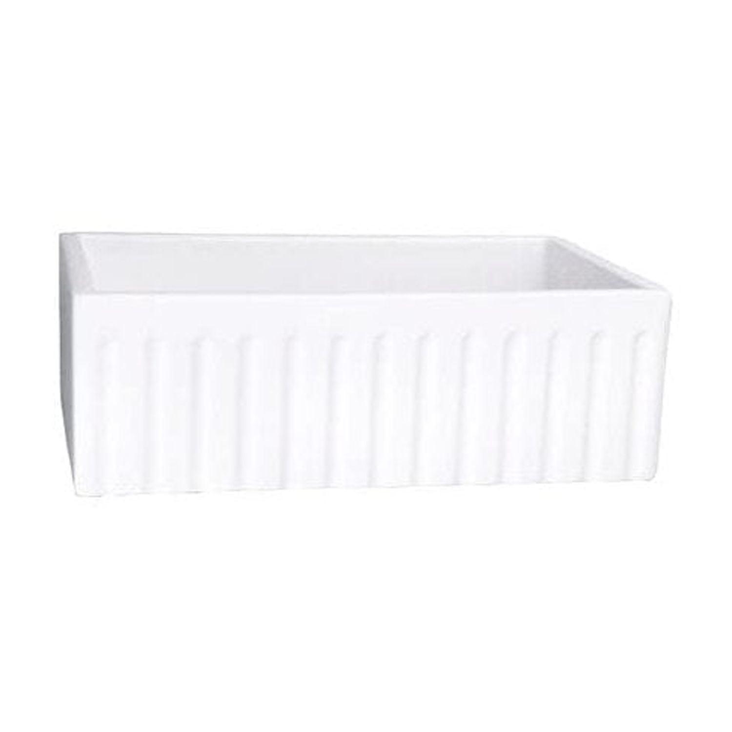 29.75'' L Farmhouse / Apron Single Bowl Fireclay Kitchen Sink