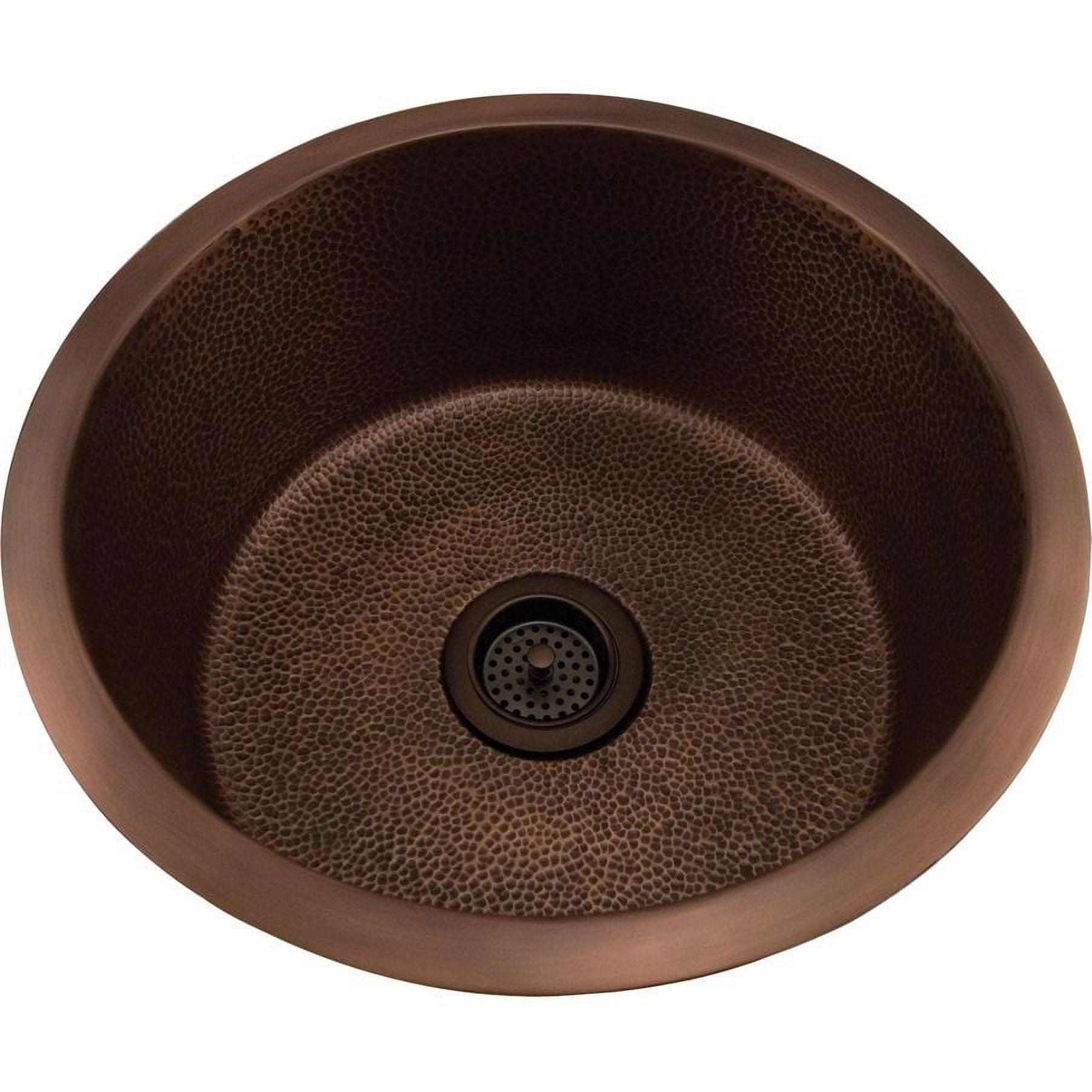 Wade 18'' L Single Bowl Copper Kitchen Sink