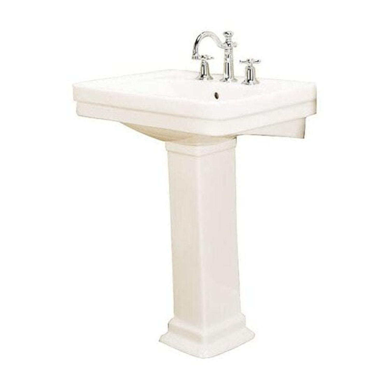 Barclay Sussex Vitreous China Rectangular Bathroom Sink with Overflow