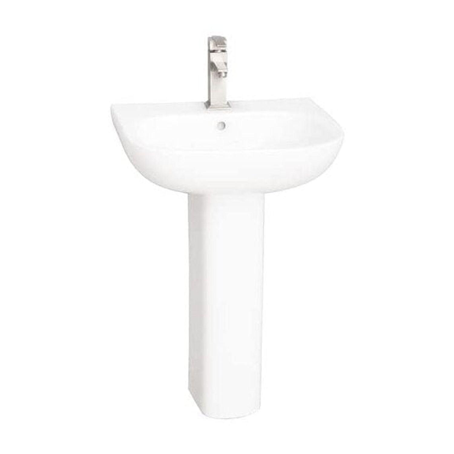 Barclay 3-2021WH Barclay Tonique White Bathroom Sink