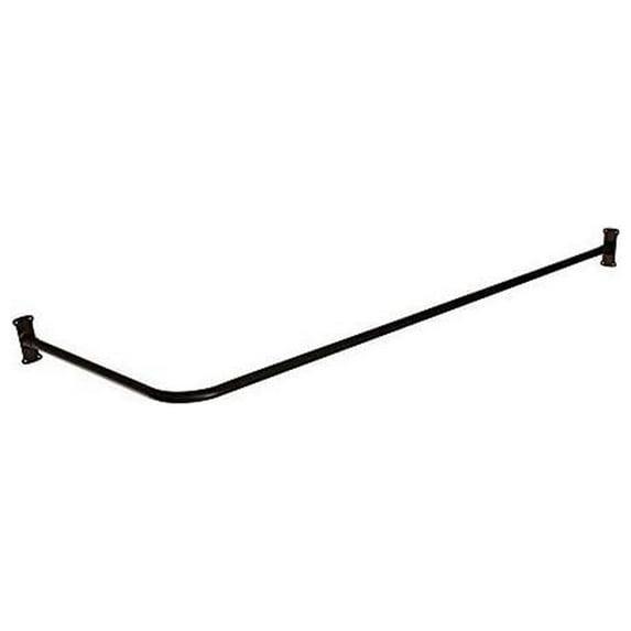 Barclay Corner L-Shaped Fixed Shower Curtain Enclosure