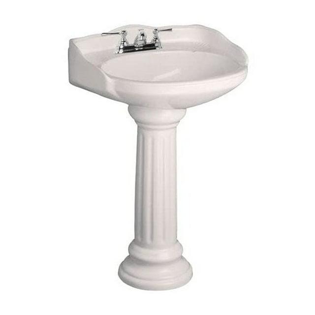 Barclay Victoria 21.75'' Vitreous China Oval Bathroom Sink with Overflow