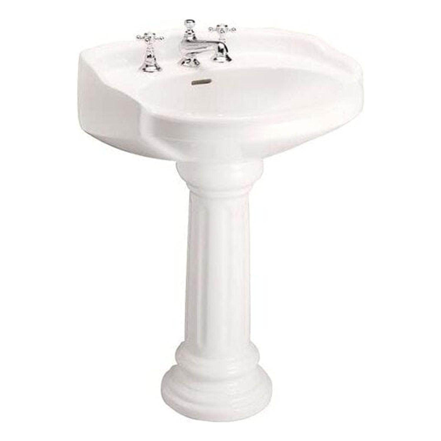 Barclay Barclay Victoria 21.75'' Vitreous China Oval Bathroom Sink with Overflow 3-758BQ