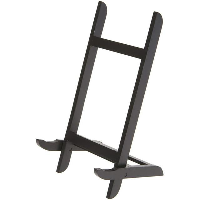 Bard's Folding Black Wood Easel Stand, 11.5" H x 5" W x 5" D, Pack of 2