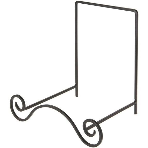 Bard's Wrought Iron Bowl or Deep Platter Stand, 9.375" H x 10.25" W x 7.625" D (For 12" - 16" Bowls or Deep Platters)