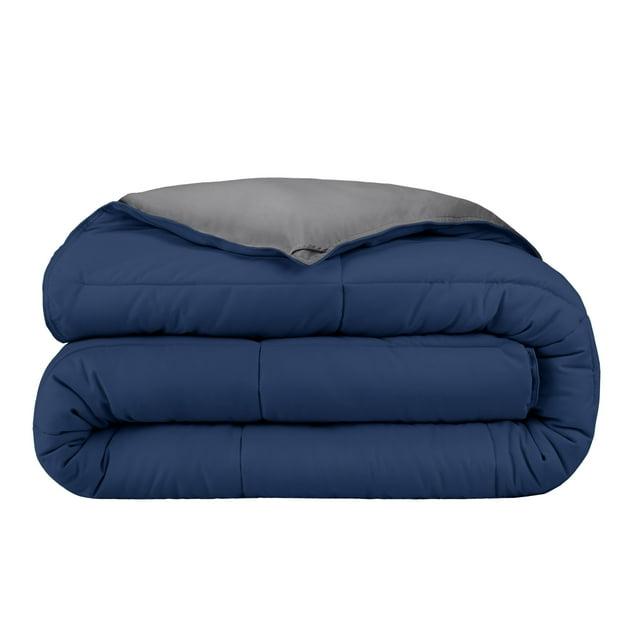Bare Home Premium Ultra Soft Modern & Contemporary Box Stitch Comforter