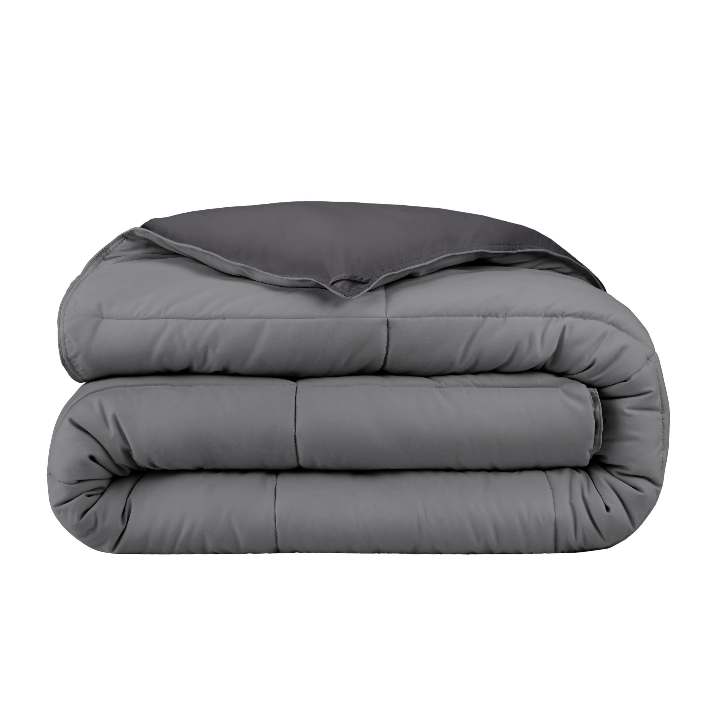 Bare Home Premium Ultra Soft Modern & Contemporary Box Stitch Comforter