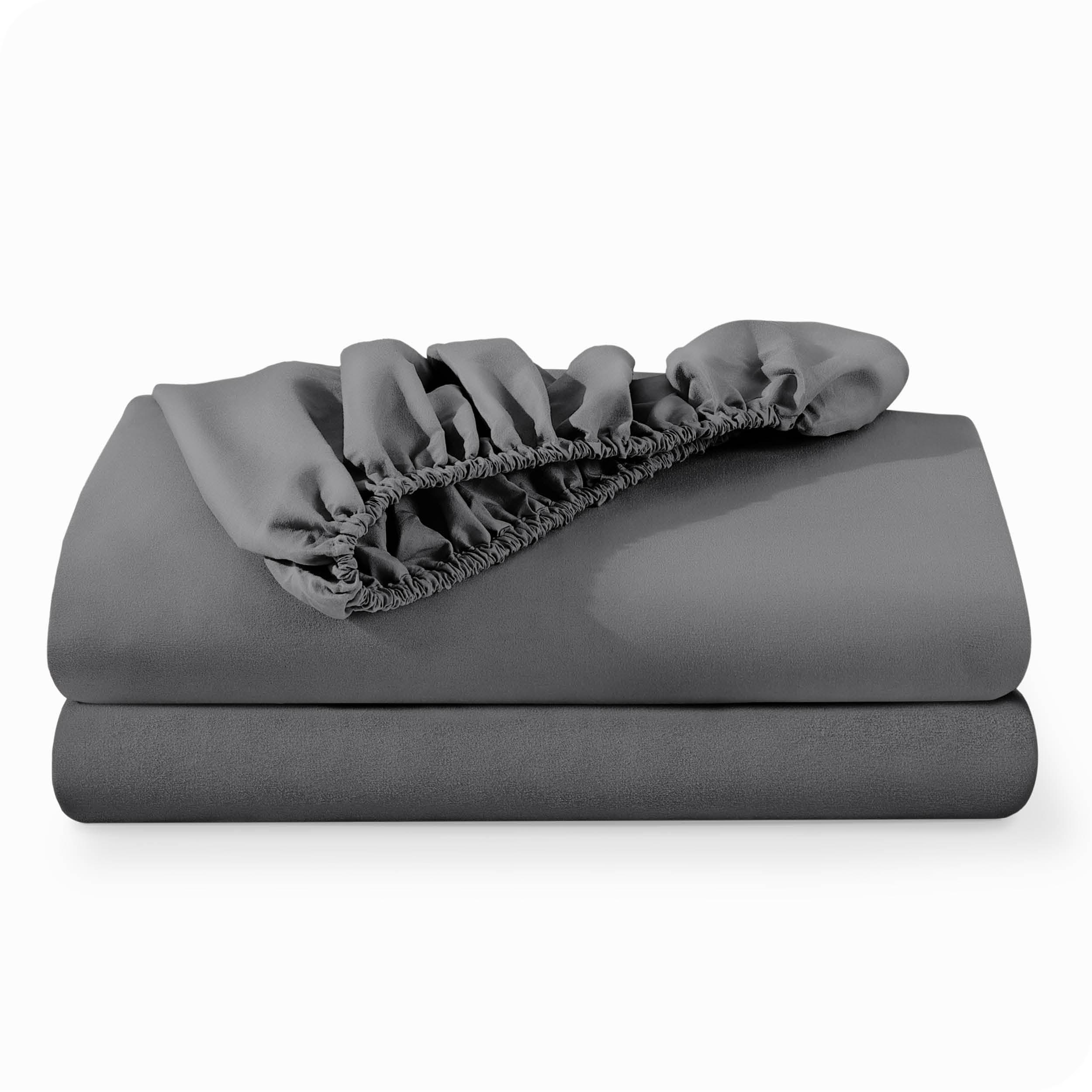 Bare Home Ultra-soft Microfiber Deep Pocket Fitted Sheet (Set of 2)