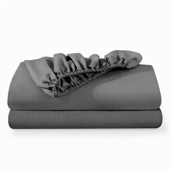 Bare Home Ultra-soft Microfiber Deep Pocket Fitted Sheet (Set of 2)