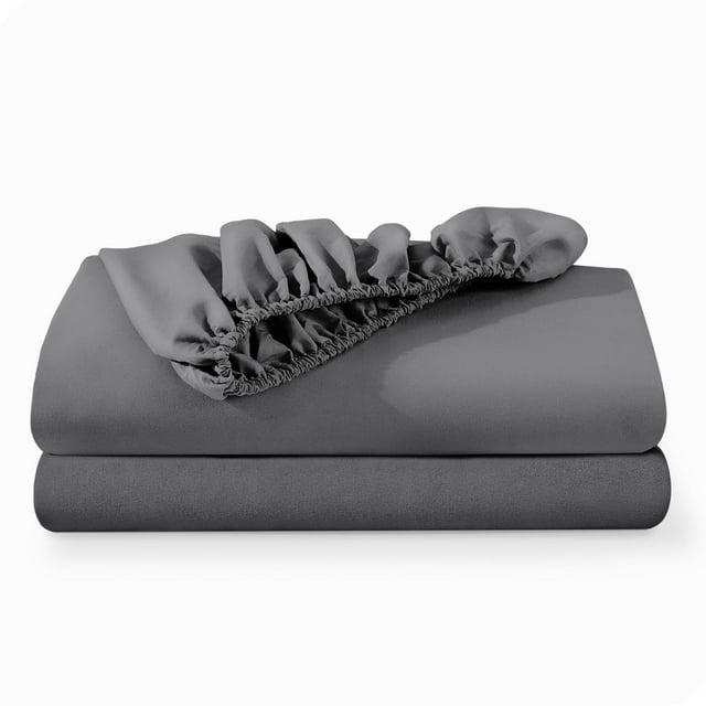 Bare Home Ultra-soft Microfiber Deep Pocket Fitted Sheet (Set of 2)