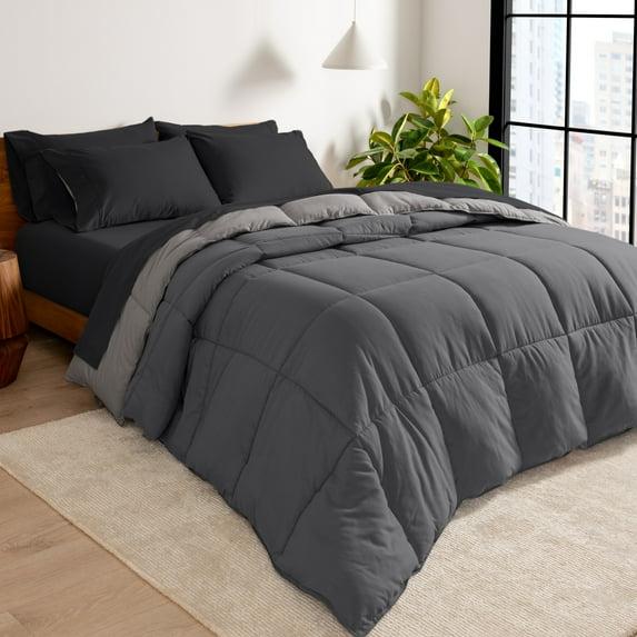 Bare Home 1800 Premium Microfiber Reversible Bed-In-A-Bag