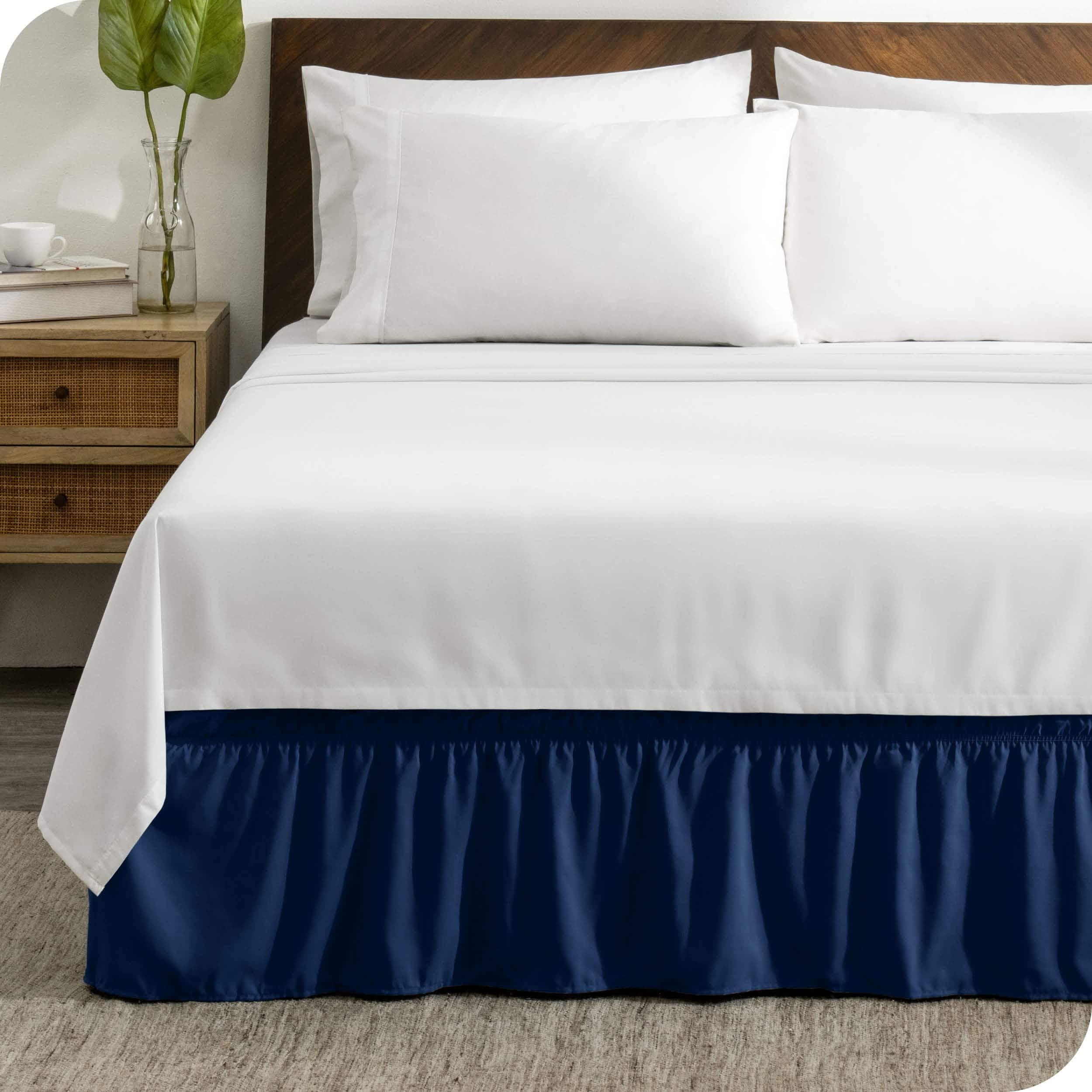 Ruffled Wrap Around Bed Skirt