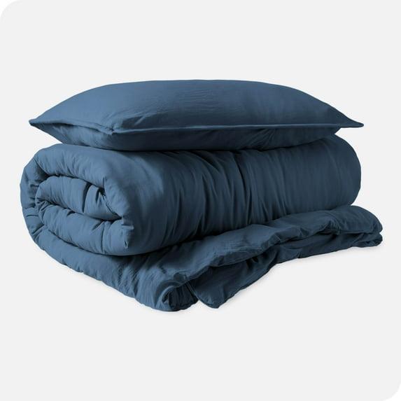 Washed Microfiber Duvet Cover Set