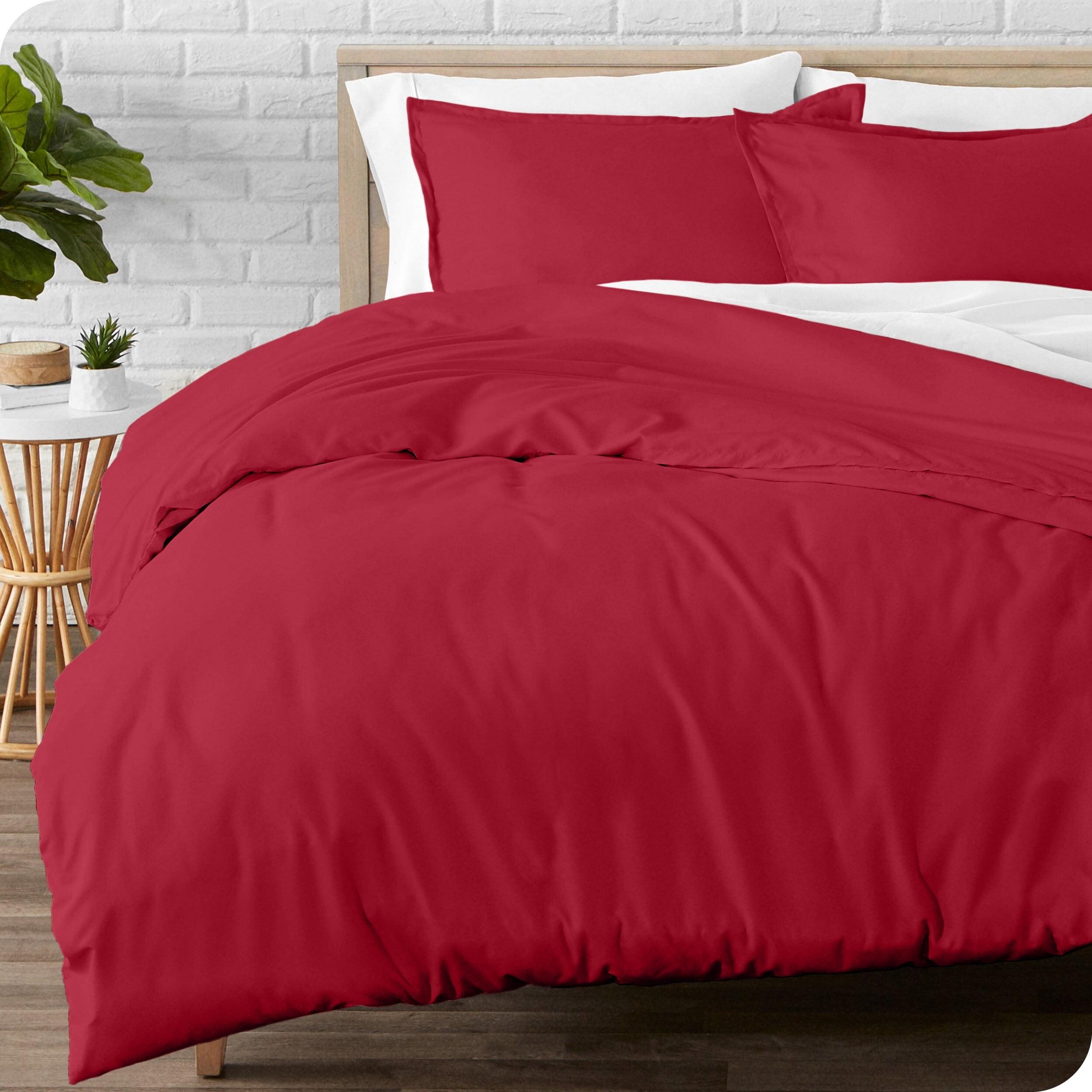 Cotton Flannel Duvet Cover & Sham Set by Bare Home