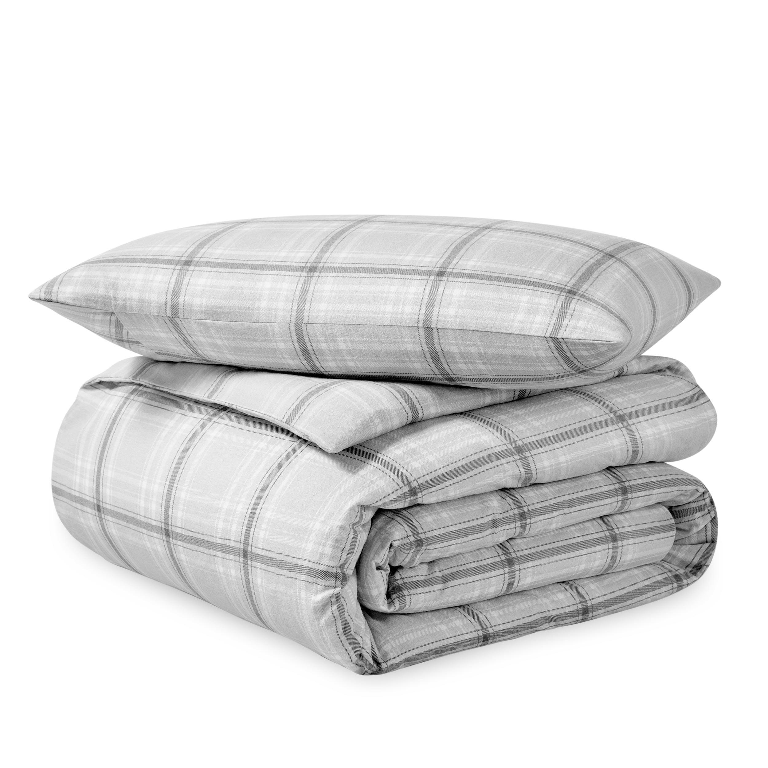 Cotton Flannel Duvet Cover & Sham Set by Bare Home