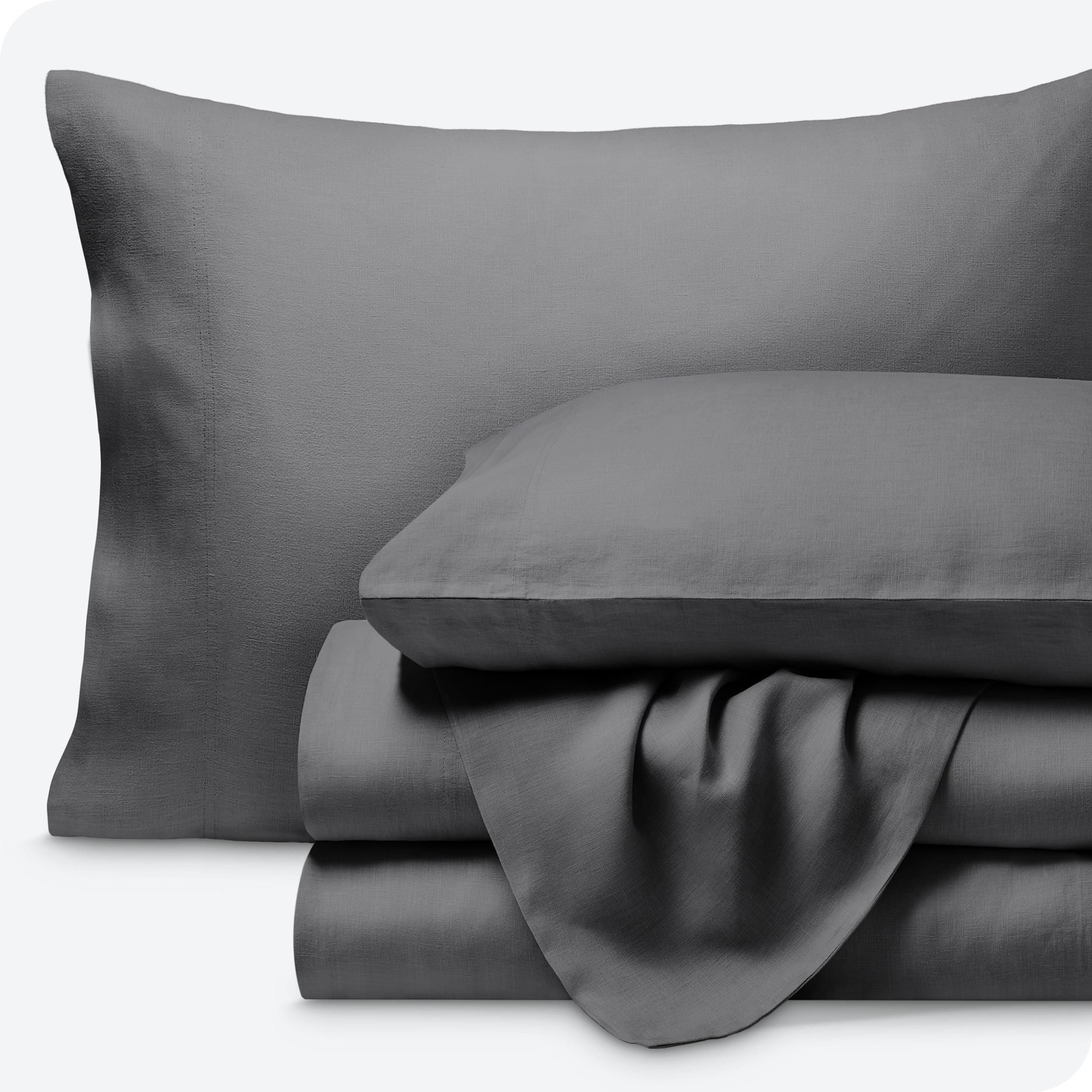 Bare Home 100% Linen Sheet Set