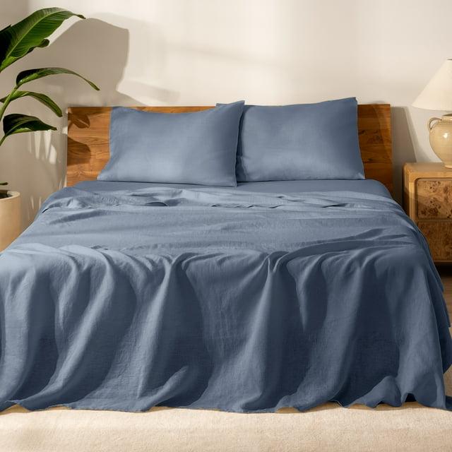 Bare Home 100% Linen Sheet Set