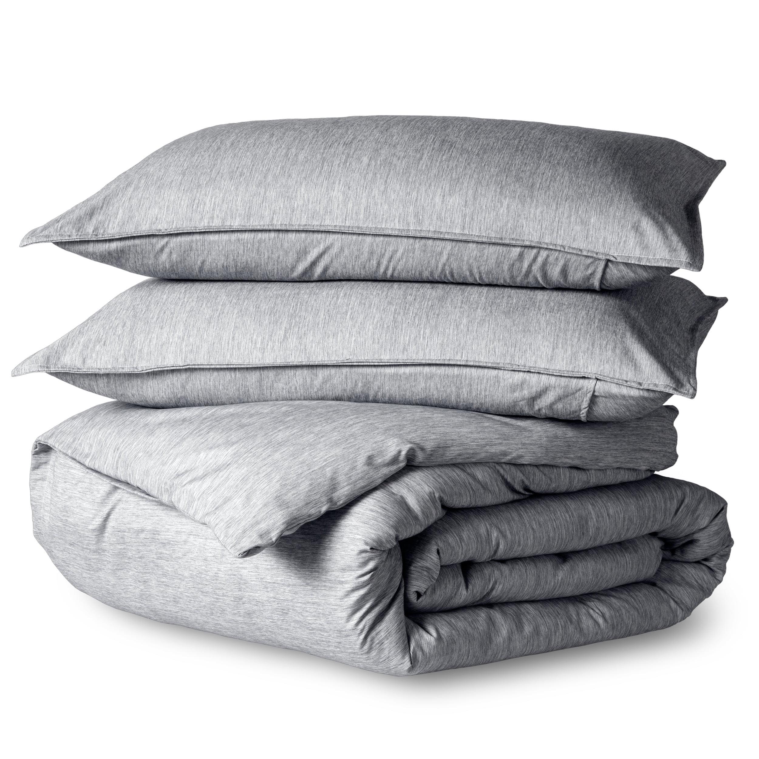 Double Brushed Duvet Set - Ultra-Soft, Easy Care by Bare Home