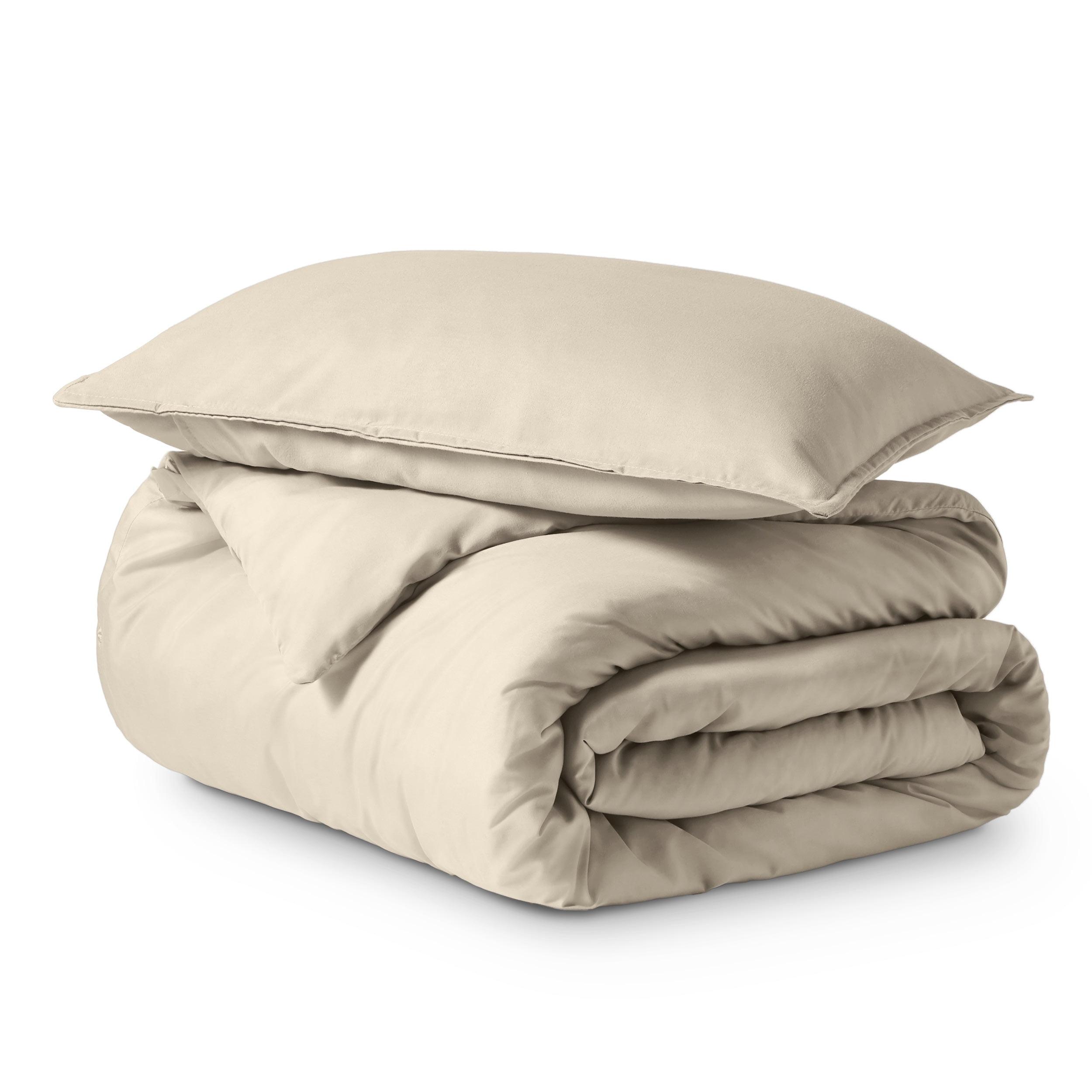 Washed Microfiber Duvet Cover Set