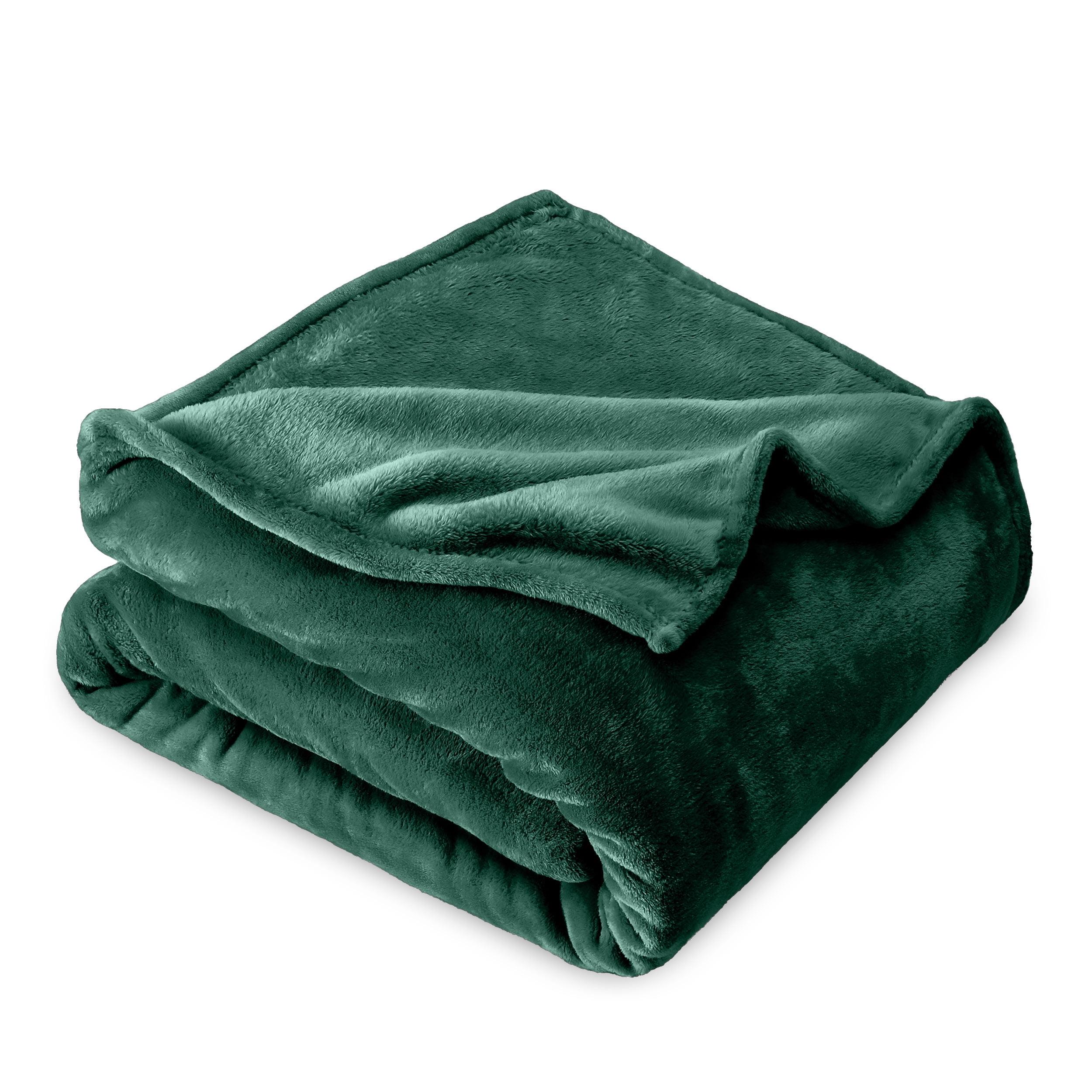 Microplush Fleece Bed Blanket by Bare Home